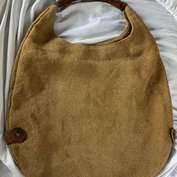 Hobo International Burlap Bag